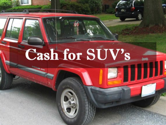 Cash for SUV